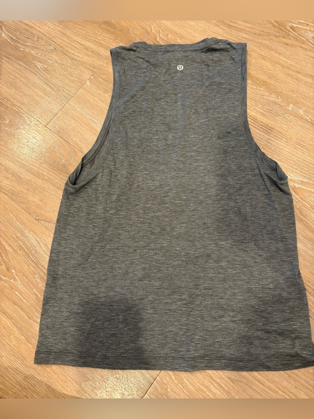 lululemon athletica Charcoal Gray Sleeveless Athletic Tank